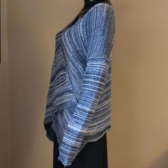 Eddie Bauer Cotton Wrap Sweater Size Medium - Picture 2 of 6